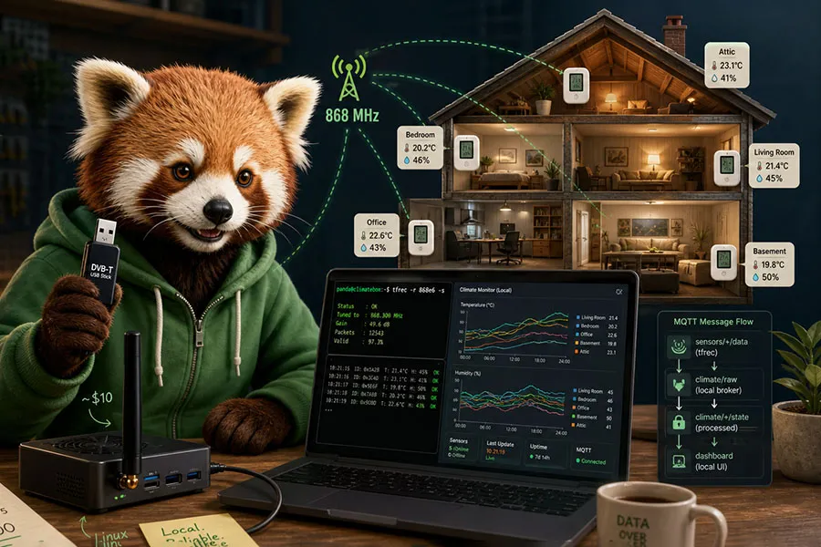 Cheap Bits, Solid Data: Building a Whole‑House Climate Monitor